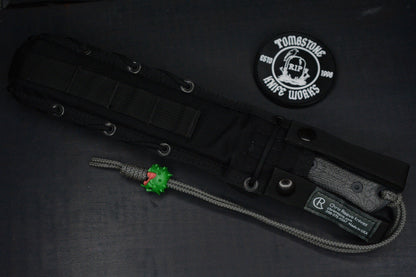 NEW Chris Reeve Green Beret MAGNACUT Black PVD w/ Rare Tombstone Ti Bead