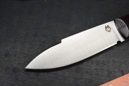 NEW Jack Wolf x LT Wright Vampire Hunter /Crimson Canvas Micarta /AEB-L USA MADE