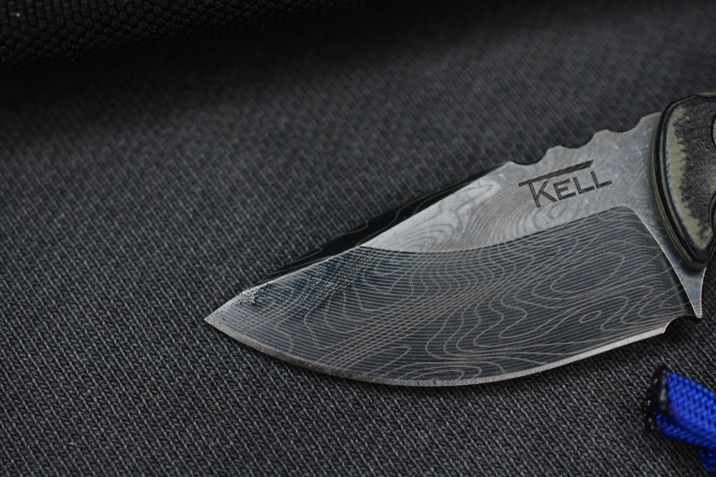 RARE T KELL Knives DP-1 Everglades Ltd Ed - 80CRV2 Blade / 1 of 15 Made