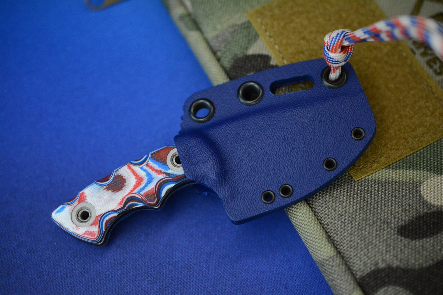 NEW Tkell DP-1 Freedom Edition Battle Worn / Flag Engraved / Flag G10 USA 250