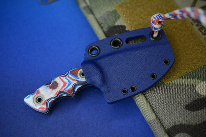 NEW Tkell DP-1 Freedom Edition Battle Worn / Flag Engraved / Flag G10 USA 250