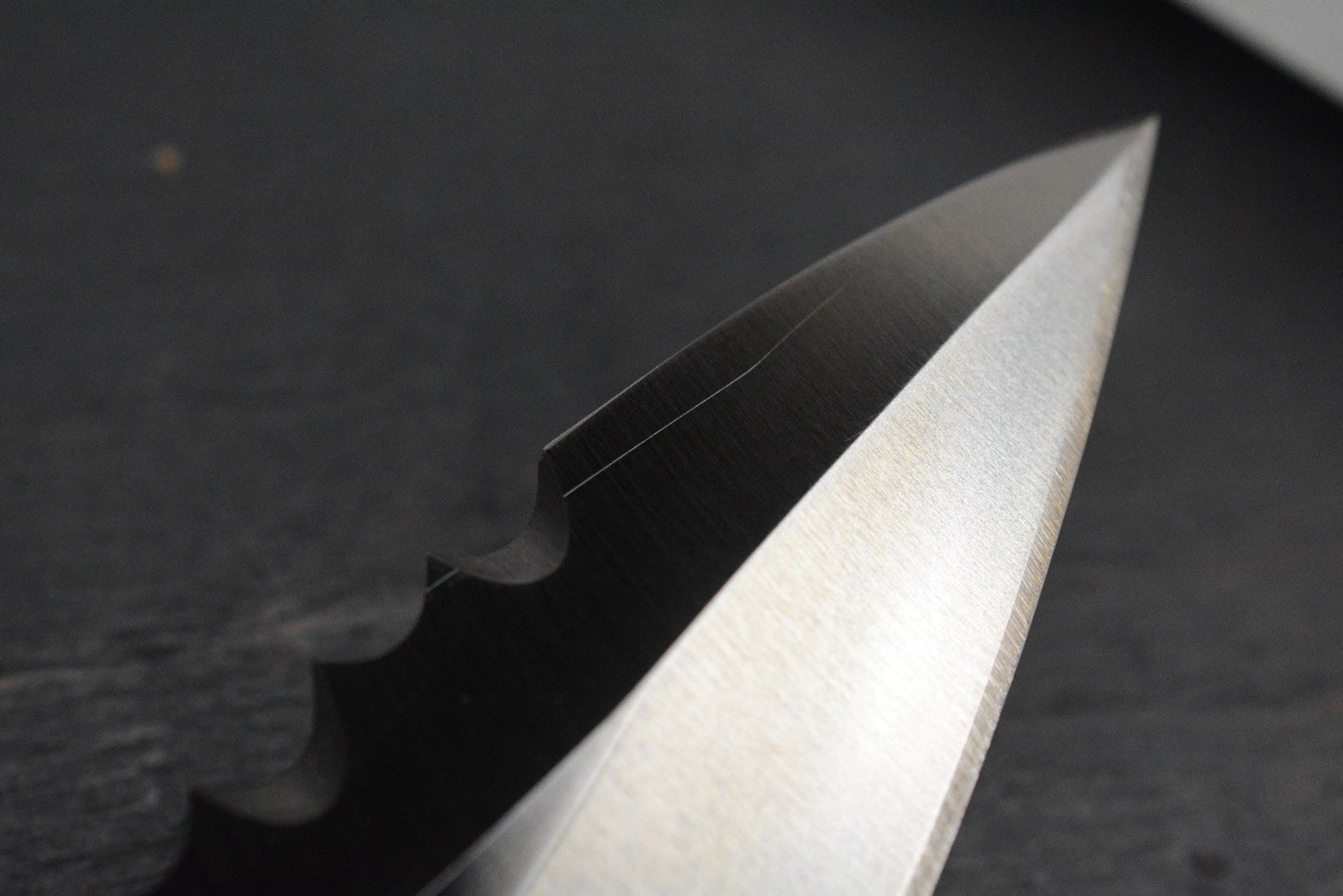 RARE++ Al Mar Knives Vintage Seki Japan Warrior Fixie Satin Blade /Rubber Handle