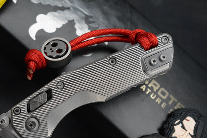 RARE Microtech MSI MINI -  Marfione Selects / Fluted Titanium w/ John Wick Pack