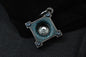 RARE Steel Flame KillboX Crusader Warrior Blued Ti Pendant