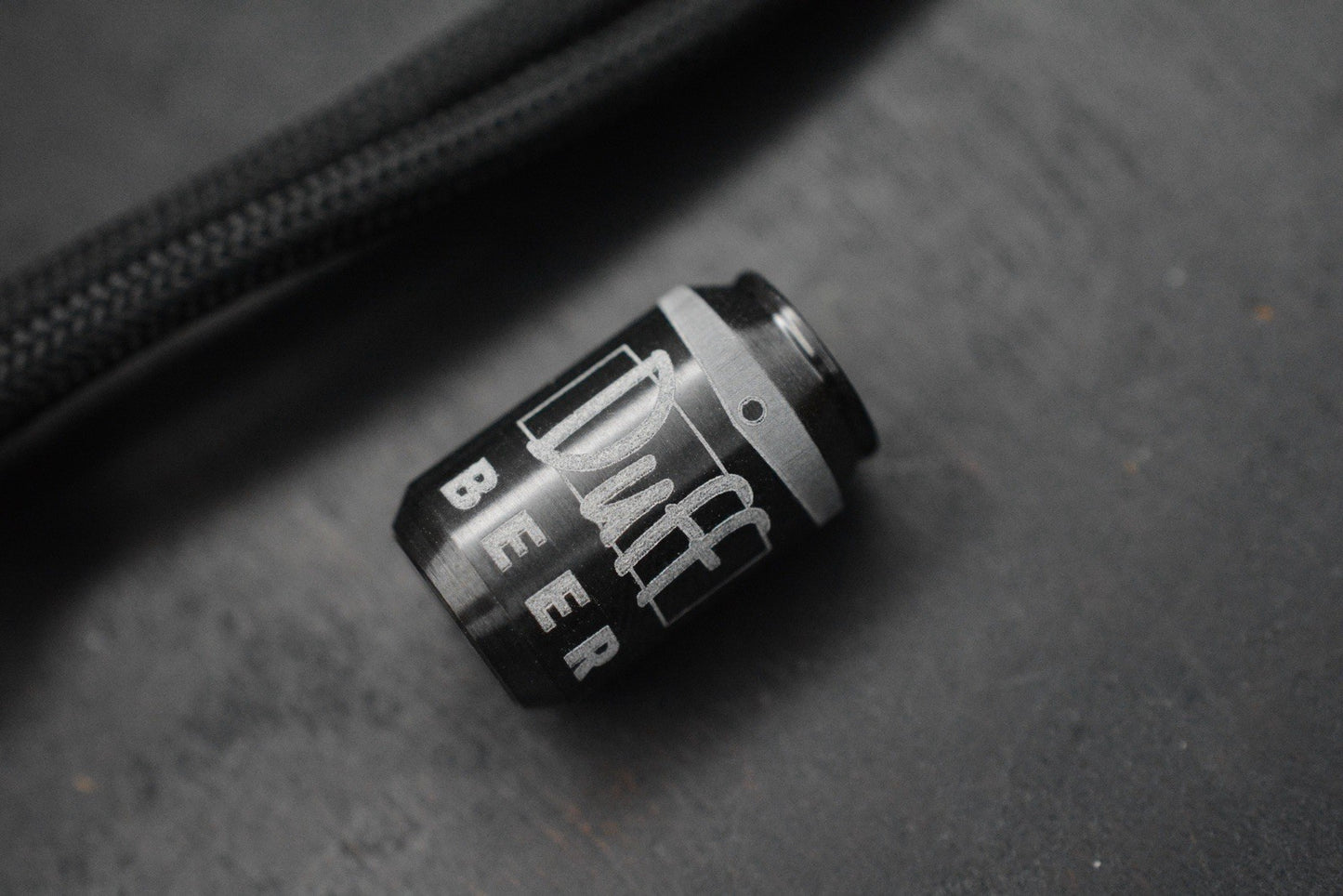 RARE+ ZF Designs Duff Beer The Simpsons Solid Zirconium Bead Re Playge Microtech
