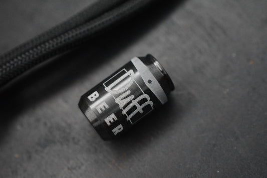 RARE+ ZF Designs Duff Beer The Simpsons Solid Zirconium Bead Re Playge Microtech