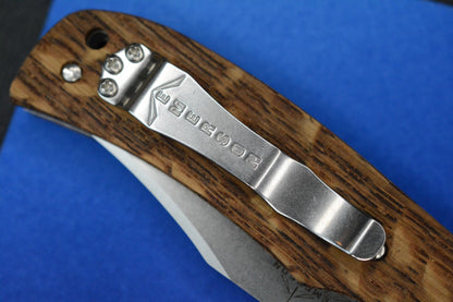 RARE Emerson Knives Liberty & Freedom - America 250 American Oak SN 47 of 50