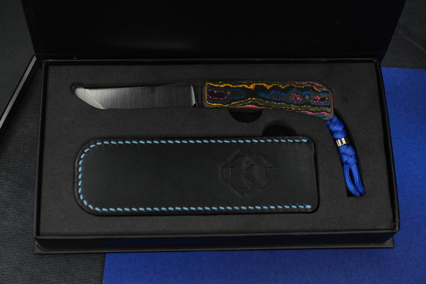 NEW Jack Wolf Pioneer Jack FIXedc - 80s Camo Carbon / S90V w/ Sheath