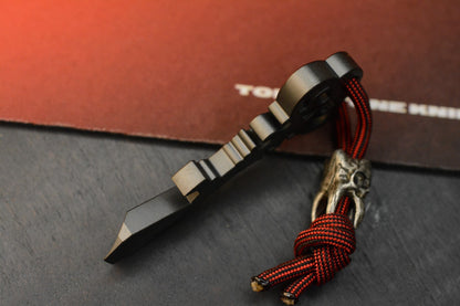 RARE Urban EDC Chaves Knives Black Sabbath Ti Pry Bar Ano w/Molar Bead Sold Out