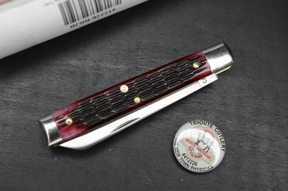 NEW Great Eastern Cutlery New Town Physician - Black Raspberry Jigged Bone