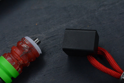 NEW Urban EDC Magic Meter Bead Caddy - Black Ti w/ Poison Bead Re Salt & Peppa