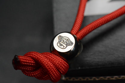 NEW Rivery MFG Zero Monkey Edge Black/ Red Frag MEFP Patch & AuCon Bead