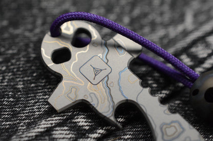NEW Triple Aught Design Skeleton Key V4 TAD TOPO Design G5 Titanium Pry Bar
