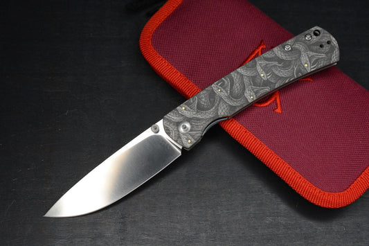 CUSTOM 1 Of 1 Monterey Bay Knives Old Guard Engraved “Circle Of Snakes Grafx”