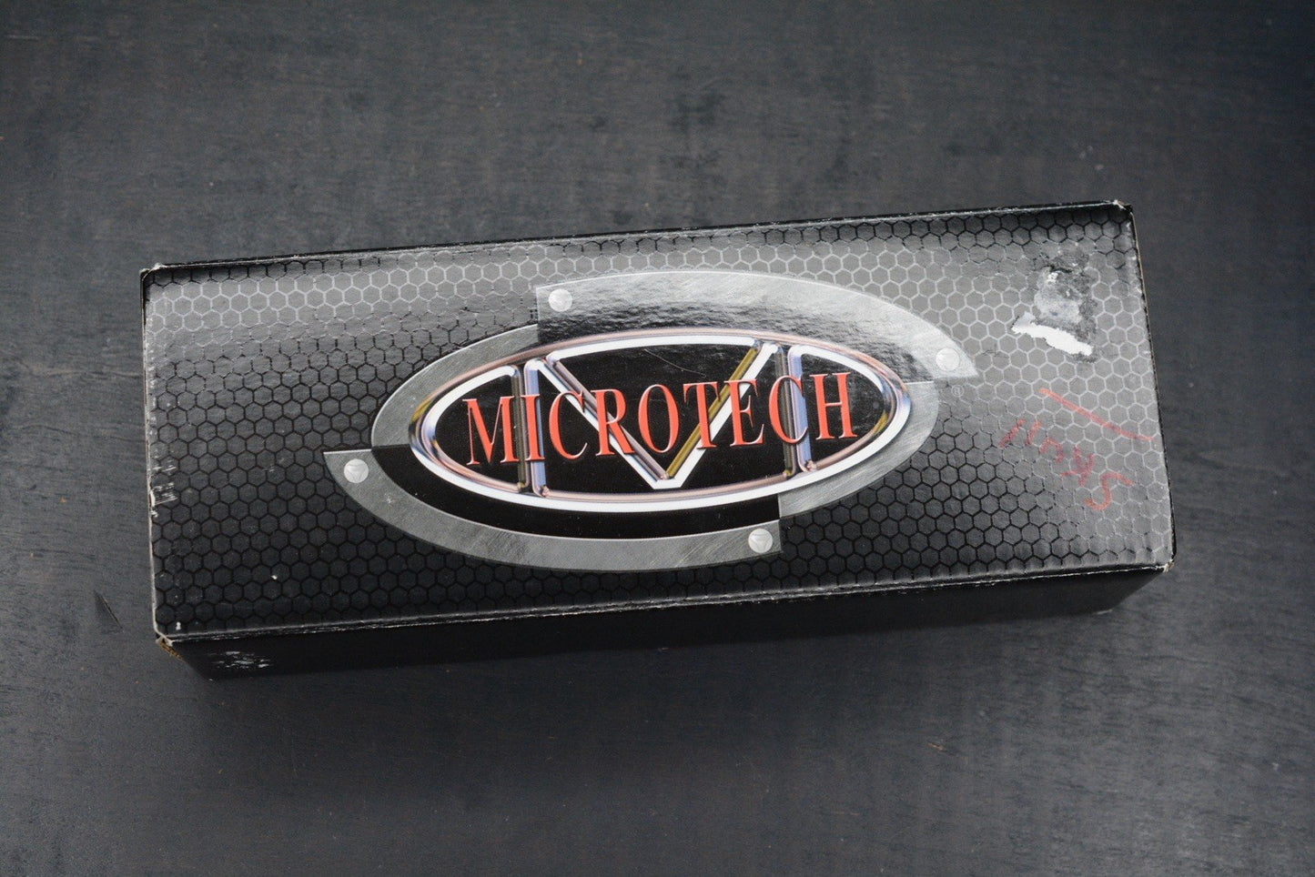RARE Microtech Siphon II Stainless Tactical Pen Stonewashed Punisher SN055 2019