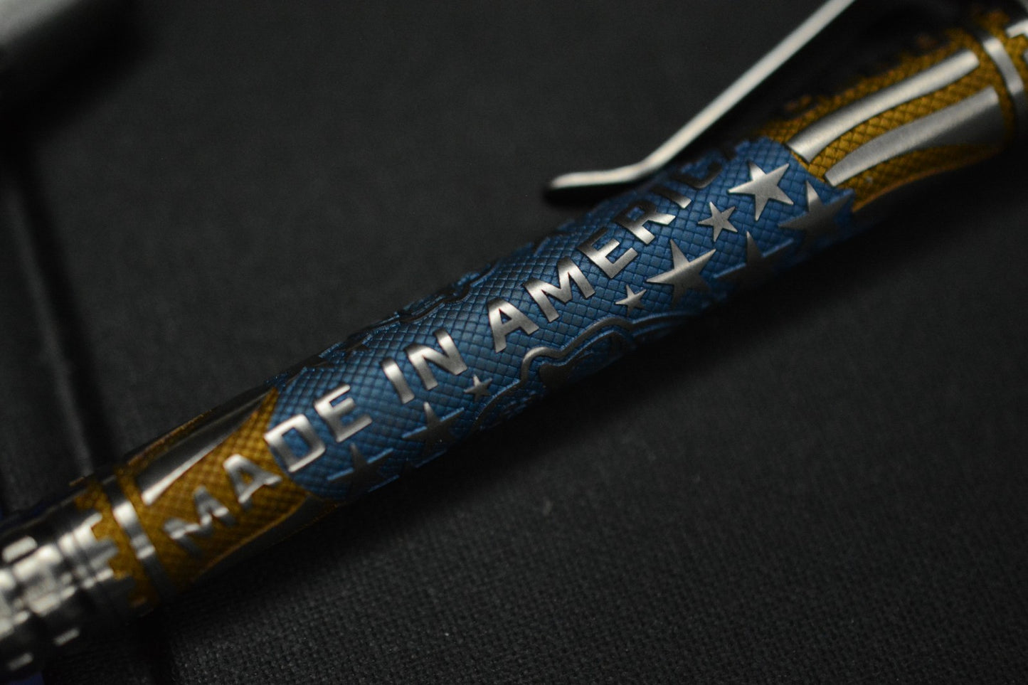 NEW Starlinger x Ti2 Design x Monkey Edge Techliner Pen - Titanium America 250
