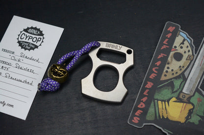 RARE BRNLY Standard Chibi Cypop SW Stainless w/ Jack O Lantern Bead