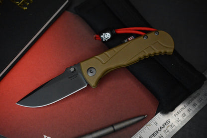 RARE ++ Les George Talos - DLC FDE Handle/ Black DLC Magnacut w/ Poison Bead
