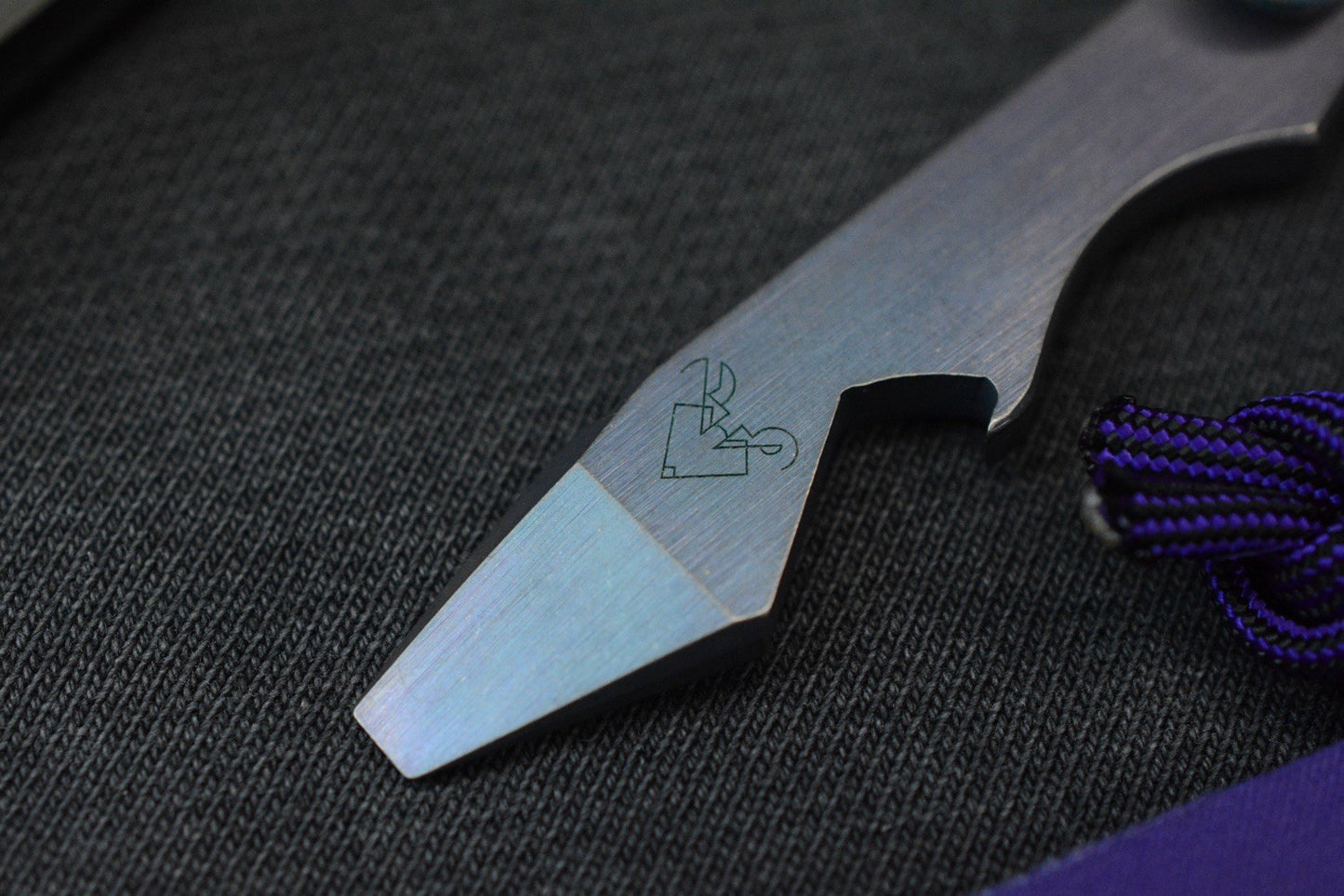 RARE Rep The Rat Studio Socket Pry Bar - Anodized Ti w/ Bead