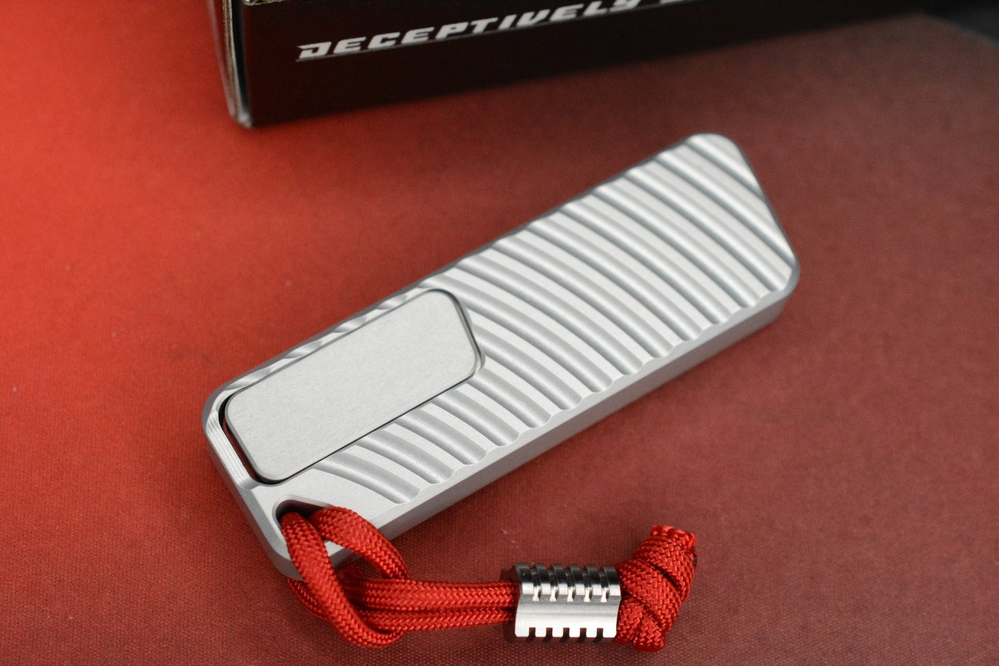 NEW Rivery MFG ZERO-G Original Grey Aluminum ATL BLADE SHOW 2026 w/ Custom Bead