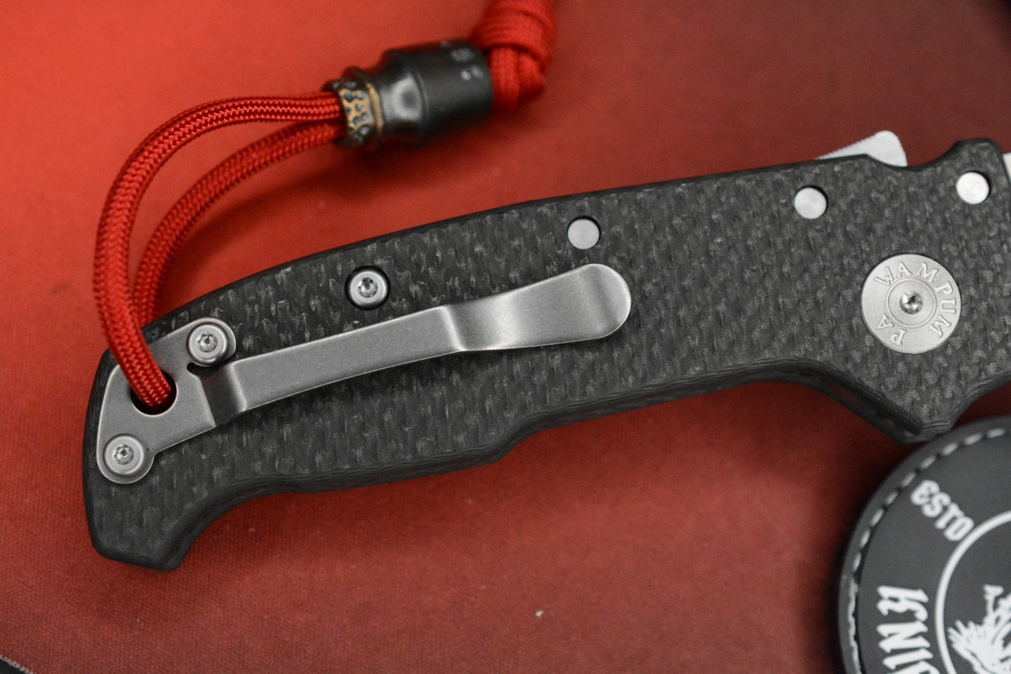 NEW Demko MGAD20 Compact Batwing - Carbon Fiber / Stonewash Magnacut SN 55