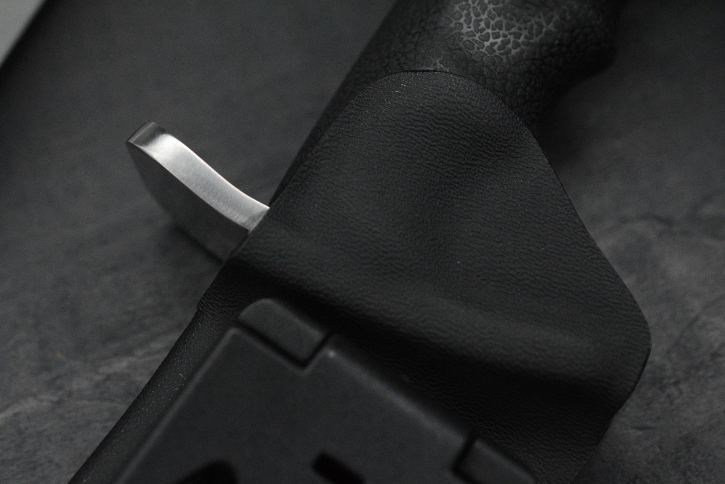 RARE+ Al Mar Seki Japan WARRIOR Satin Blade /Rubber Handle / Sheath 30+ Years