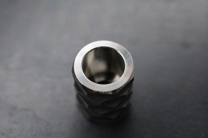 RARE PSD Designs X Monkey Edge Ti Jumbo Pineapple Bead/Pull w/ GITD Inlay
