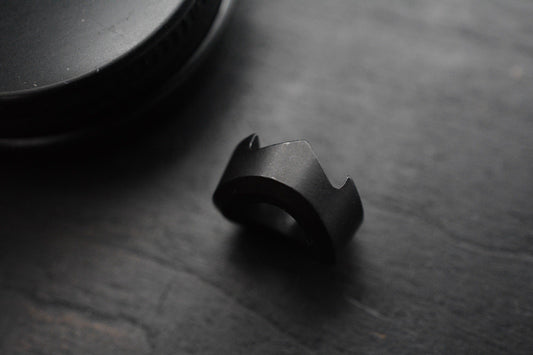 RARE WYSTE DESIGNS Crown - Zirconium Black Bead Re Playge Microtech