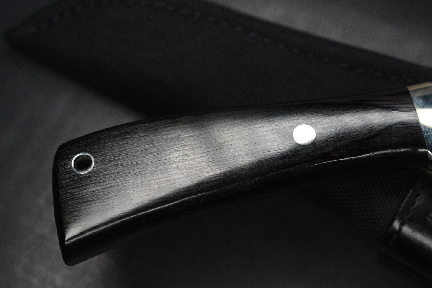 RARE++ Al Mar Personal BT Fixed Blade Satin Blade/ Titanwood Handle Seki Japan