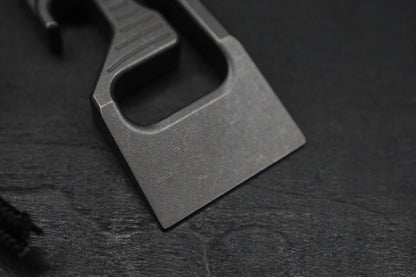 NEW Nice Guy Machine Co Minion Ti Pry NGMCo w/ TKW F**k Face Bead