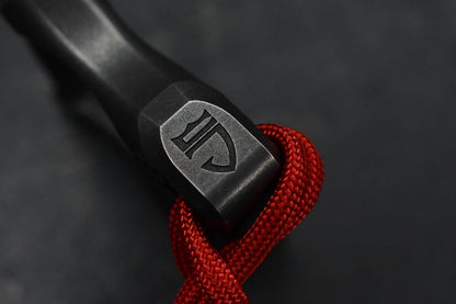 CUSTOM CJ’s Cave 1FK Diamond Plate Patina Brass Bottle Opener w/CKF Bead & Patch