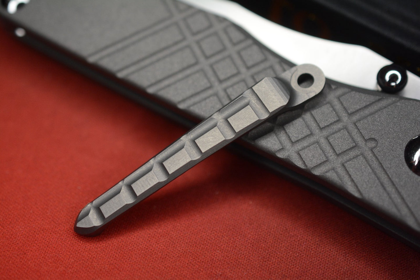 NEW Frag Pattern Pocket Clip For Chris Reeve Monkey Edge Umnumzaan