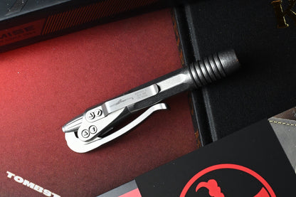 RARE Microtech Siphon I|Stainless Tactical Pen Stonewashed SN 102 2023