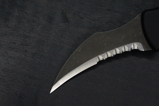 NEW Kopis Designs x Ed Calderon L-Via Field Knife Matte 154CM w/ Manifesto Patch