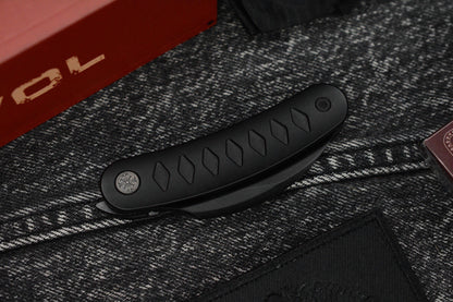 NEW Sneak Reaper Ed’s Manifesto x Cavol - Elvia Flipper M390 w/ Black Ti Handle