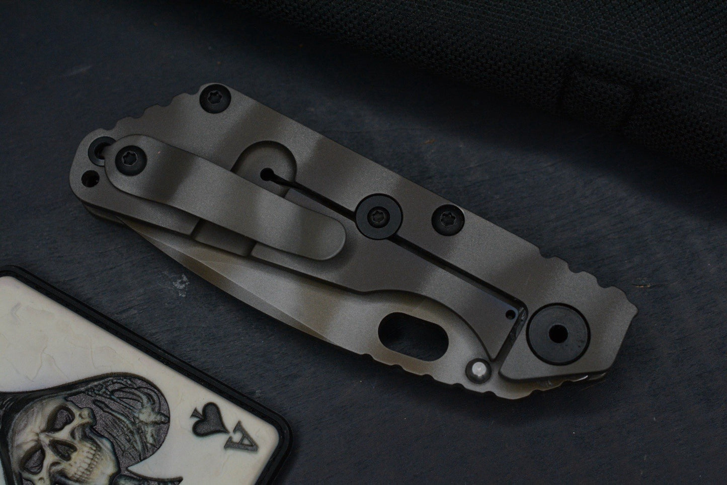 NEW Strider Ghost Stripe SnG HC Dagger Grind Full Ti MagnaCut XL Pivot w/