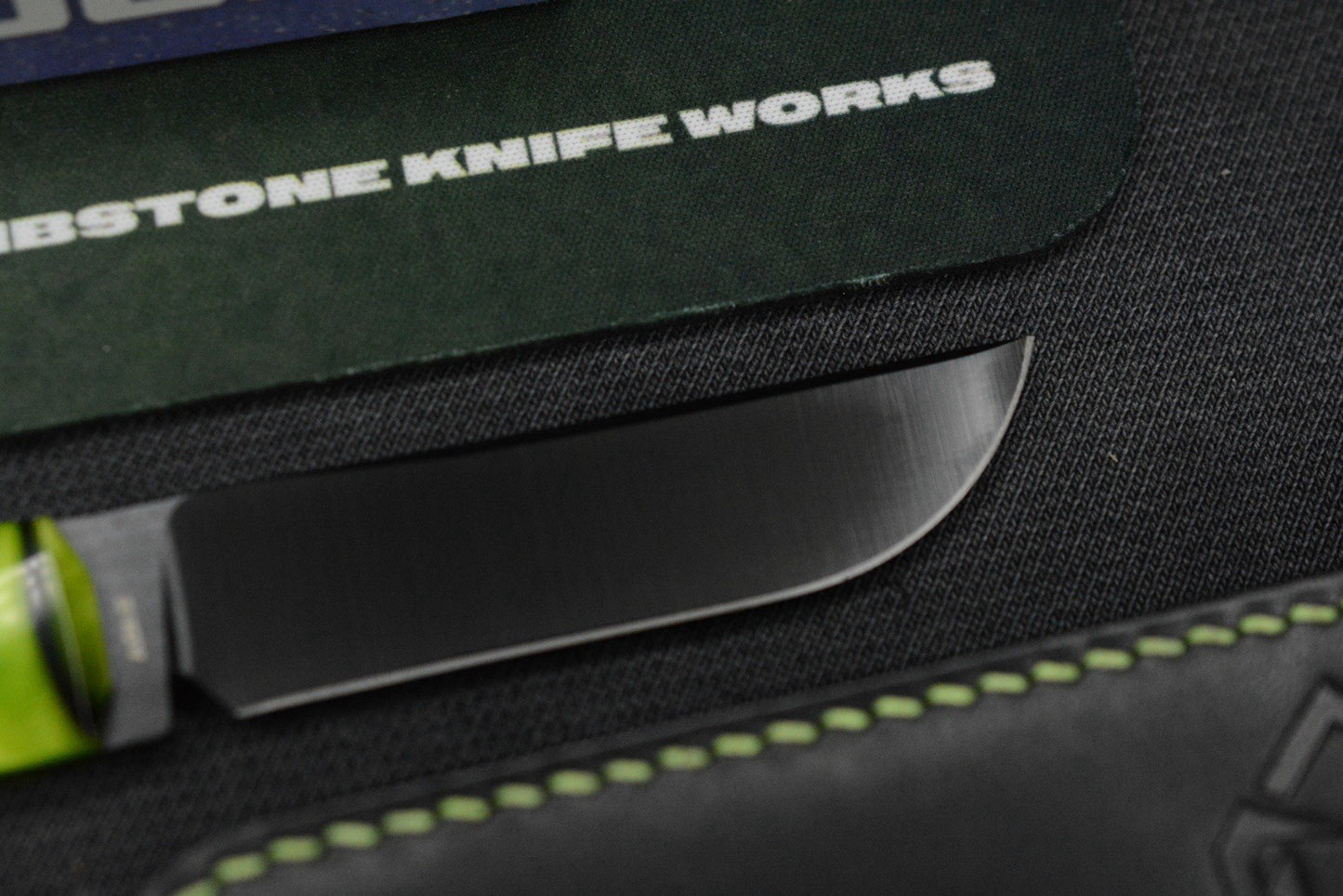 NEW Jack Wolf Pioneer Jack FIXedc - Kirinite Toxic Green / S90V w/ Sheath