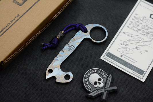 NEW BLACKSIDE Customs x Kick Strider- T-Bot Digi Cam Black Label Finish w/ Bead