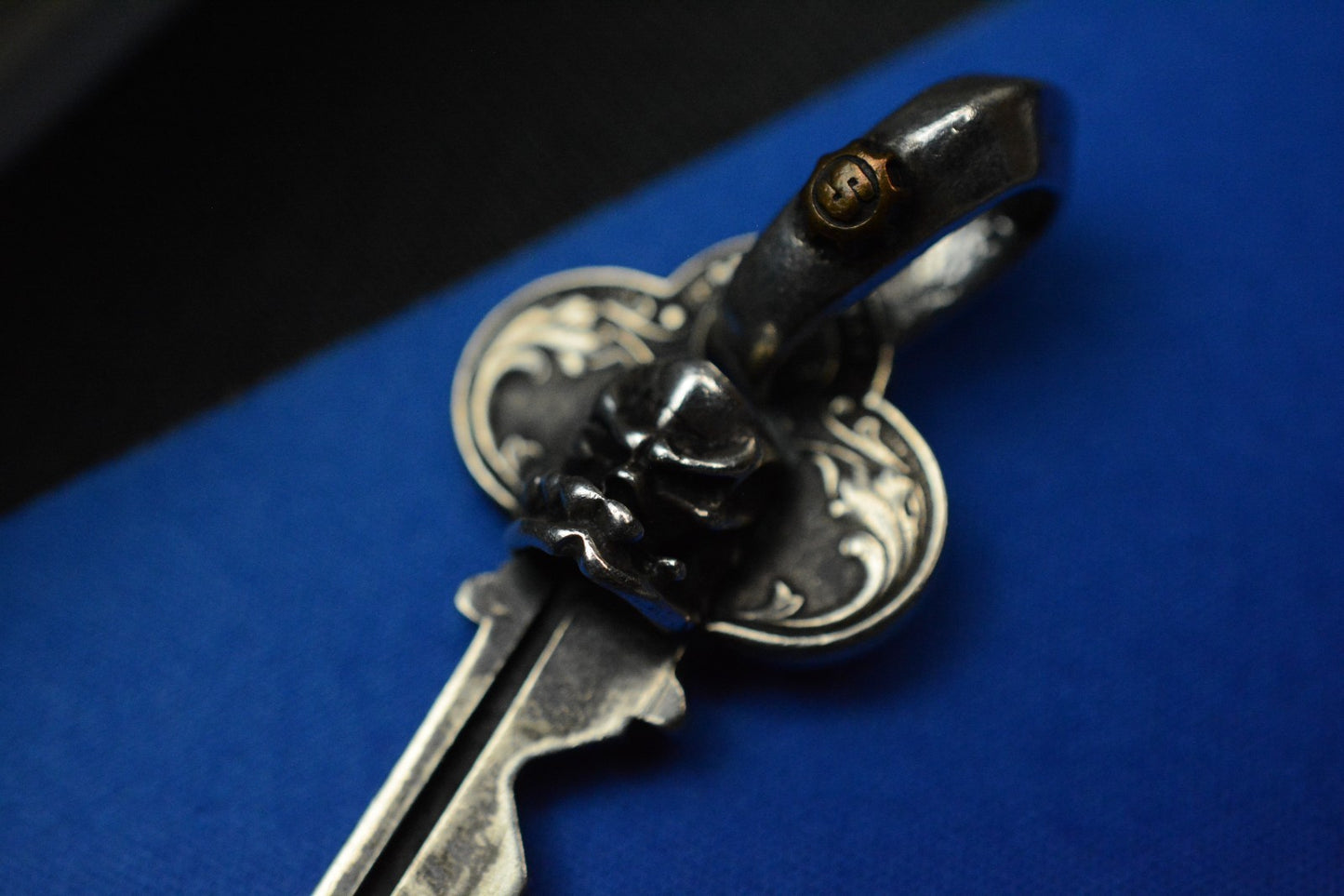 RARE Starlingear Bruiser Gear Key Sterling Silver Pendant
