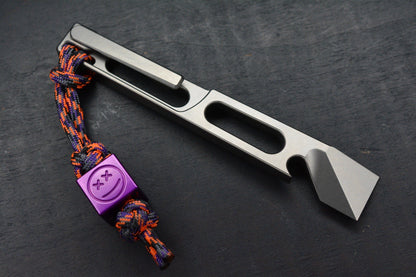 NEW Nice Guy Machine Co Side Piece Ti Pry w/ TKW Frankart Bead NGMCo