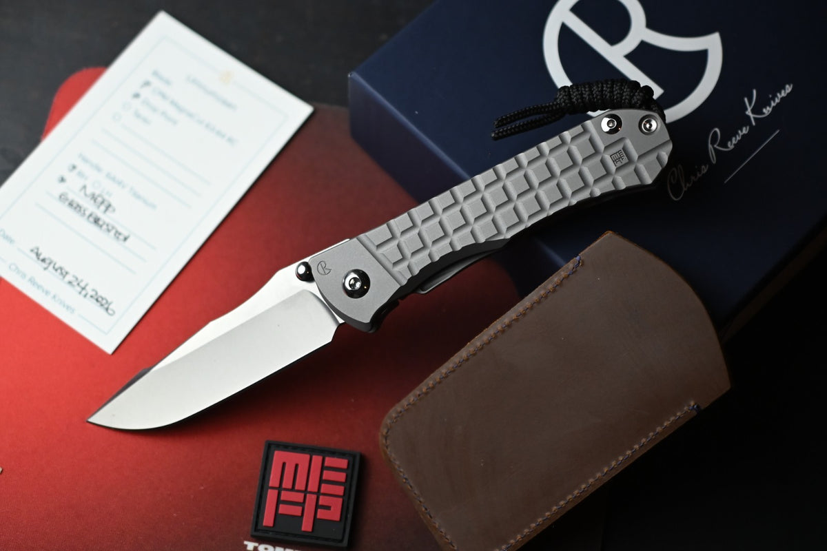 RARE Chris Reeve x Monkey Edge Umnumzaan MEFP GB / MagnaCut w/ Frag Pocket Clip