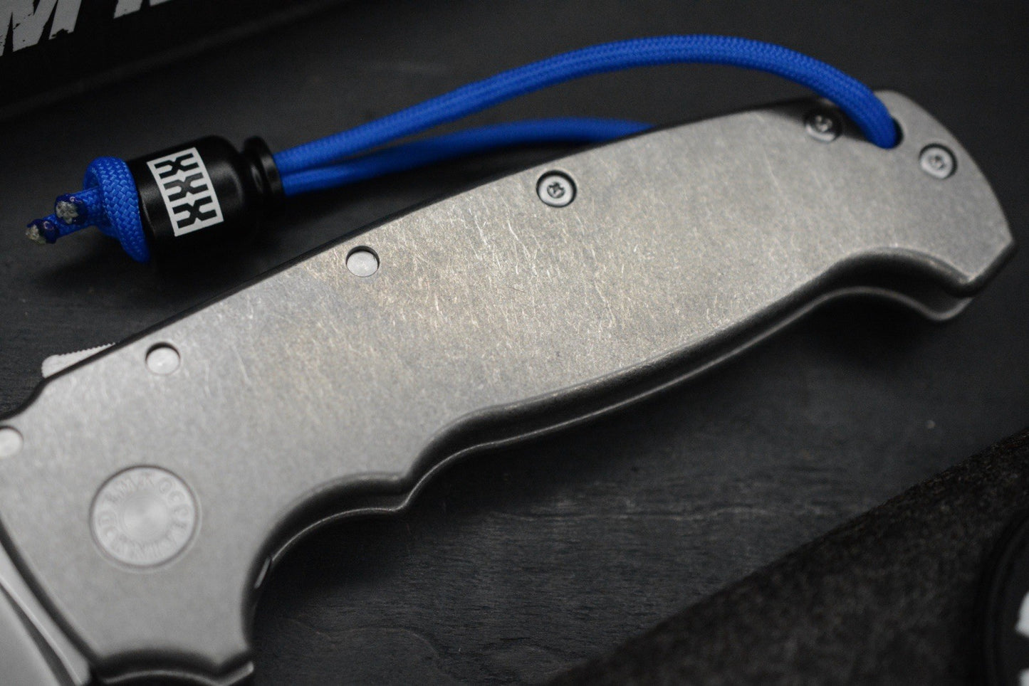 RARE++ Demko AD20 XXX Smooth Ti / Stud Only CPM 3V w/ Poison Bead & Patch