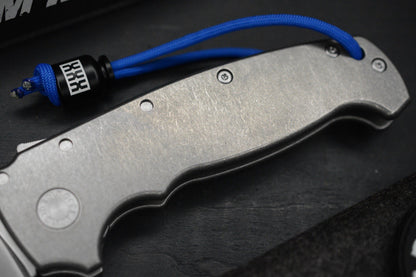 RARE++ Demko AD20 XXX Smooth Ti / Stud Only CPM 3V w/ Poison Bead & Patch