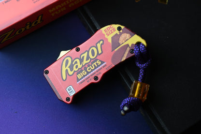 RARE Vault EDC Custom Utility Knife - Reese’s Ltd Ed w/Ultem Mario Bead