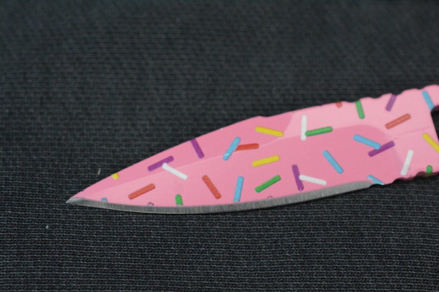 NEW Dessert Warrior SOCP Donut Dagger w/ 2X Donut Beads & Patch