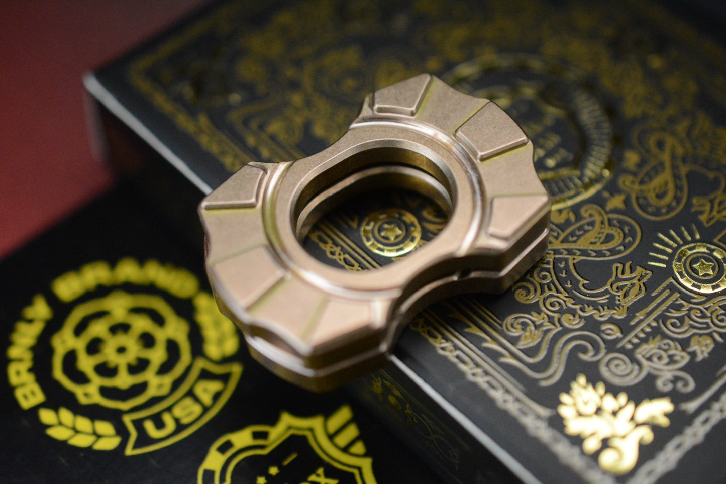 NEW HiTex Gear x Burnley Interlocking Brass Poker Chip - COTM June 26’