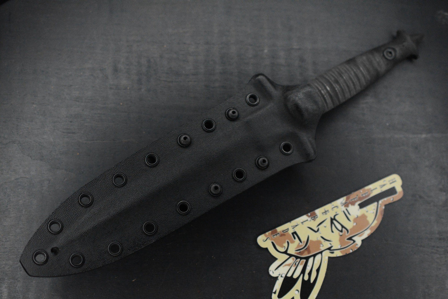 NEW Half Face Blades - V-42 Dagger Black Dunes Carbon/ Multicam Cerakote