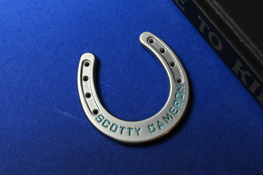 RARE Scotty Cameron “Get Lucky” Ball Marker Coin Blue - Hand Polished & Milled