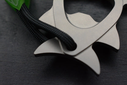 NEW Monterey Bay Hammerhead Bottle Opener - Titanium 2”x2” w/ Koch Artifakt Bead