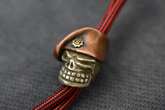 CUSTOM Starlingear - Slickster Beret Copper/ Brass Bead Stamped Re Microtech
